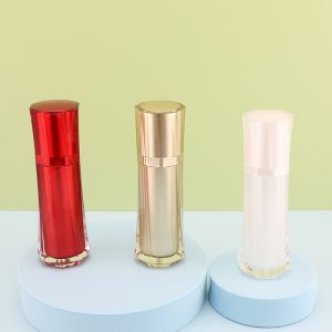 Acrylic Cream Jars & Lotion Bottles, High-end Refillable Jars for Face Cream & Eye Cream, 50g Cosmetic Refill Containers Wholesale