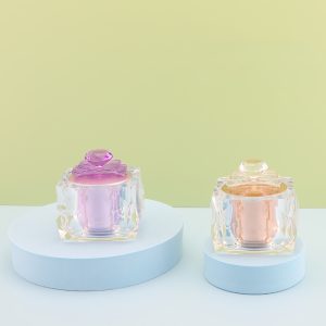 Home 5 In-stock supply of 50g cream jar set, high-quality Lingxing crystal bottle, lotion bottle, face cream bottle, and travel-sized bottle