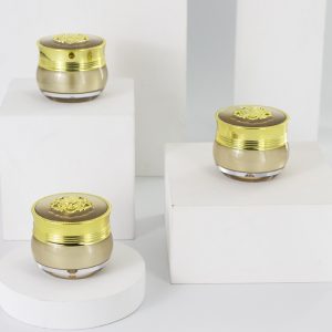 Home 2 Custom-made cosmetic orchid cream jar, acrylic packaging for 10g night cream travel bottle